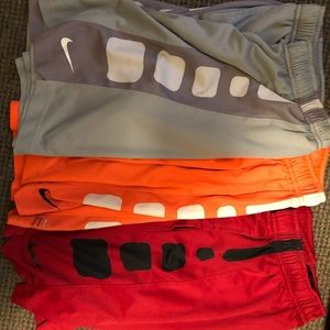 Nike elite shorts, men, size small